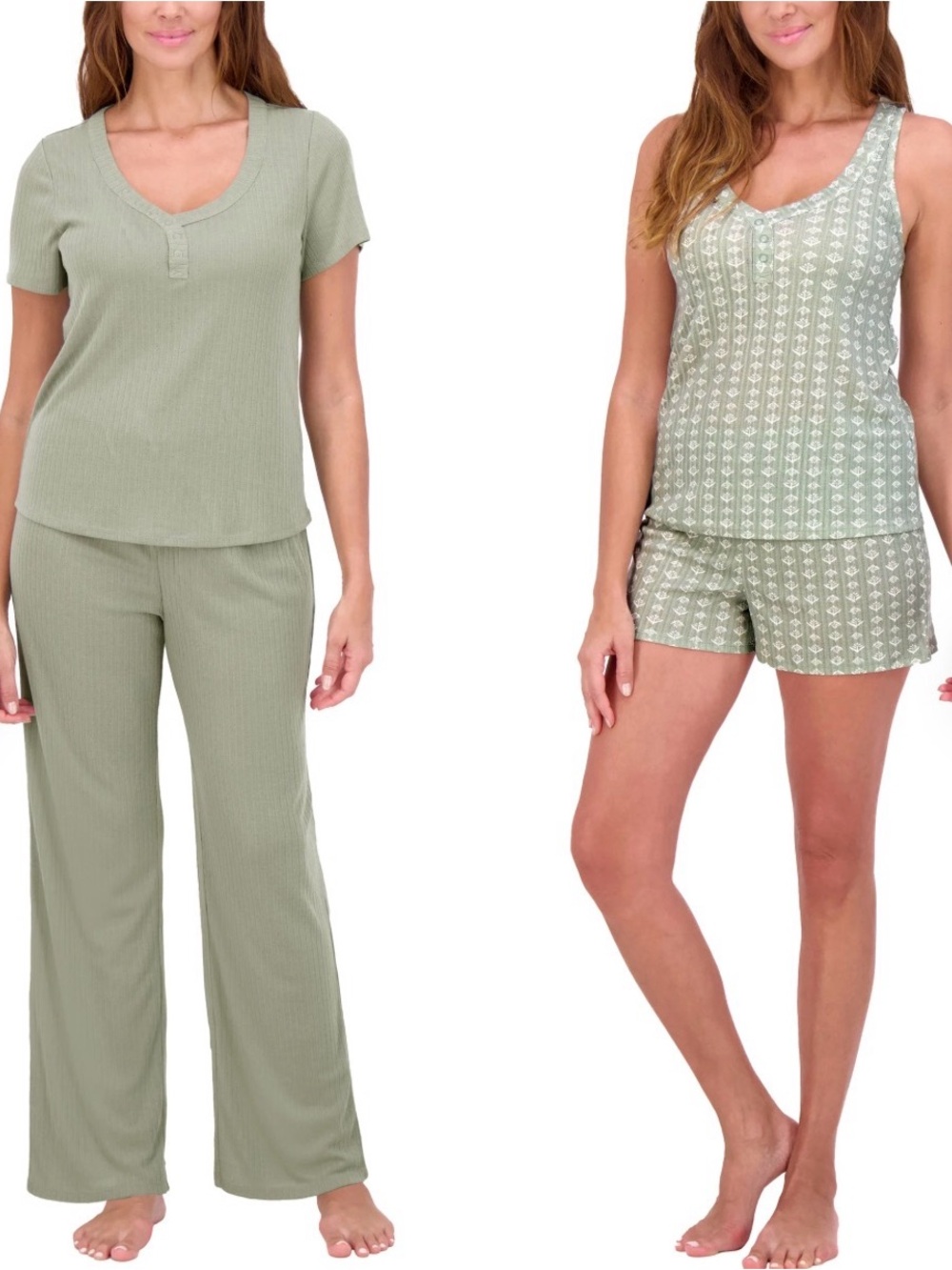 Live 2 Lounge Women's Pointelle 4-Piece Lounge Set Large